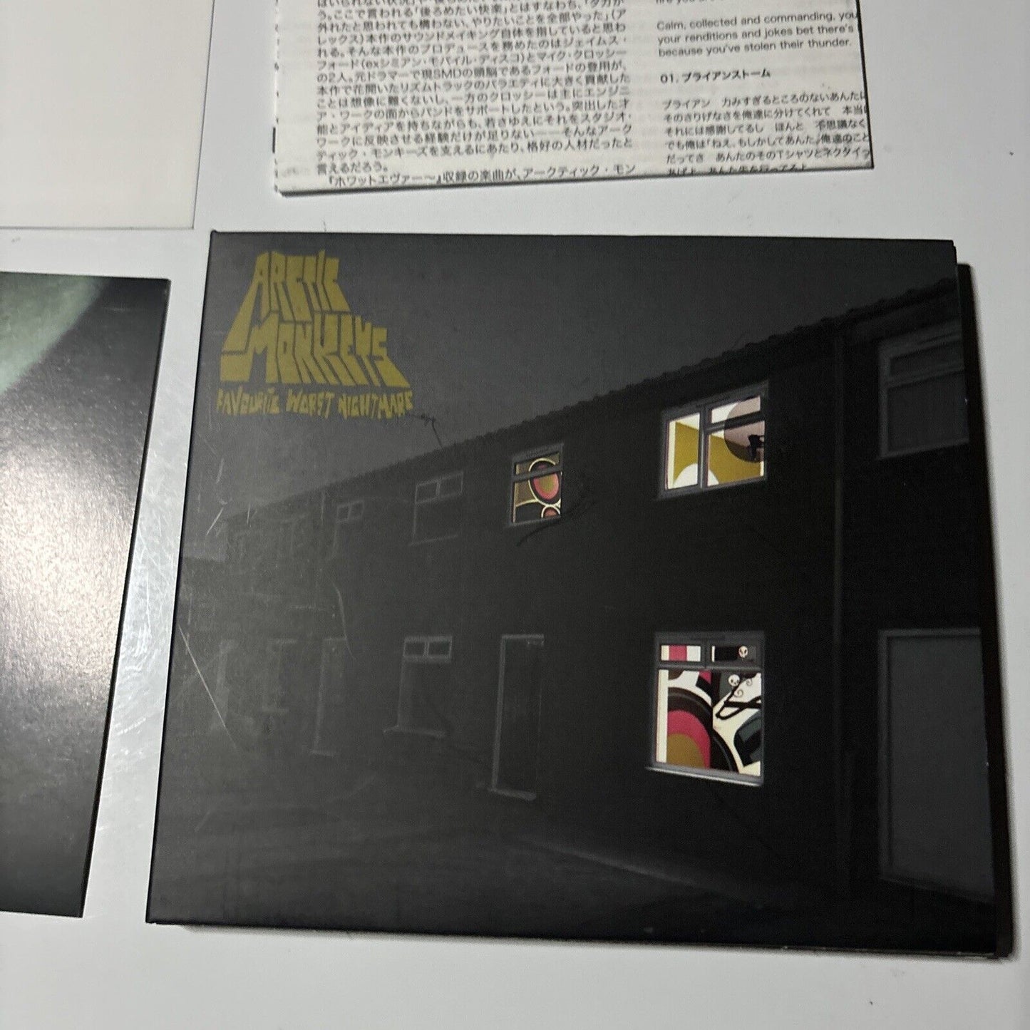 Arctic Monkeys - Favourite Worst Nightmare (CD, 2007) Japan WIGCD188XJ