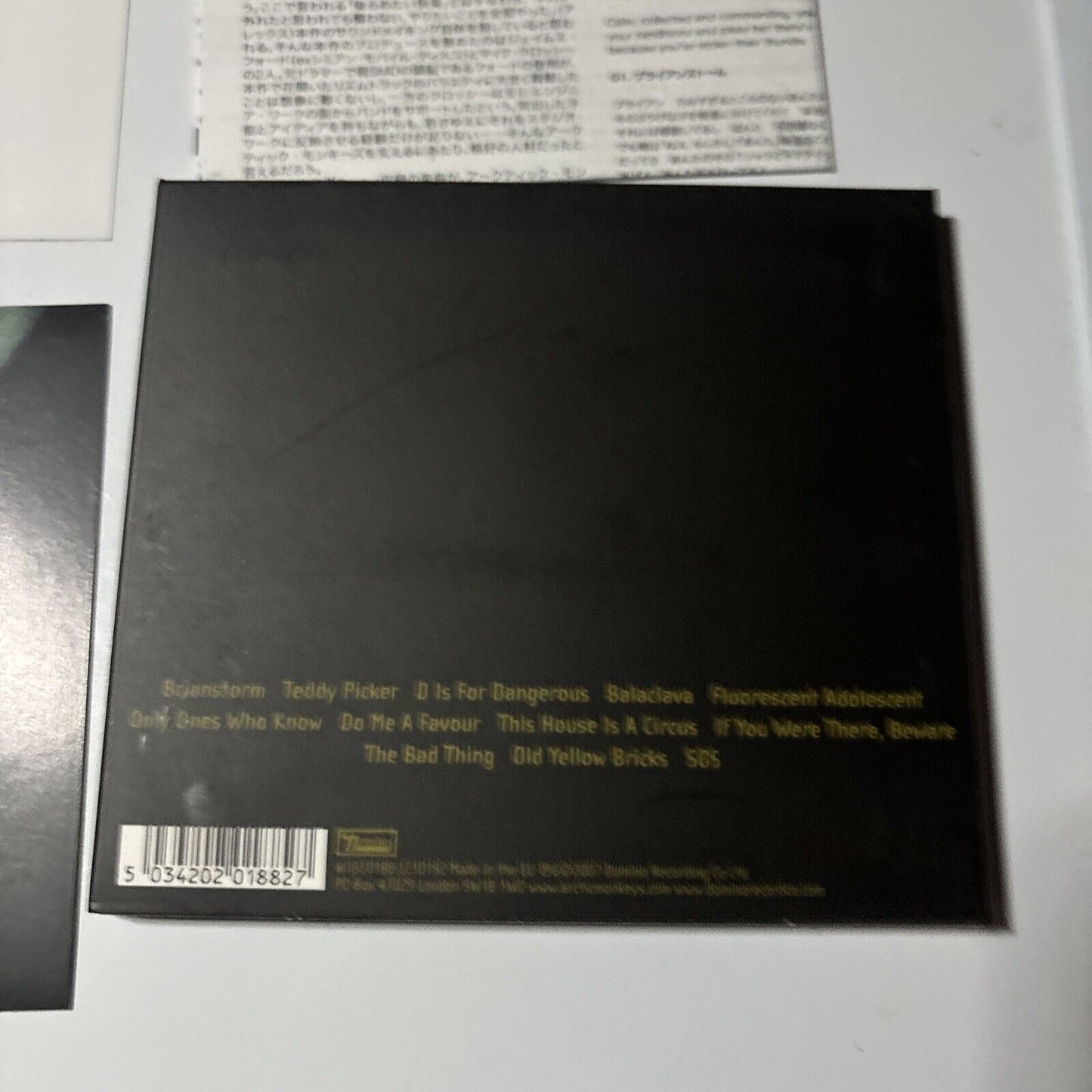 Arctic Monkeys - Favourite Worst Nightmare (CD, 2007) Japan WIGCD188XJ