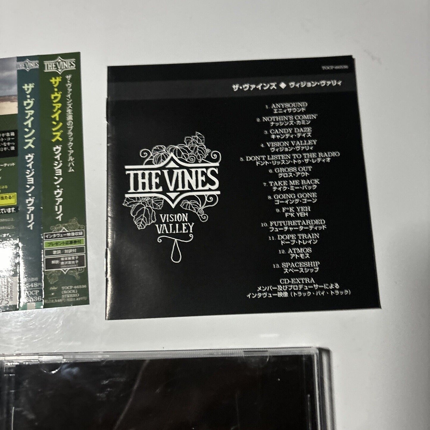 The Vines - Vision Valley (CD, 2006) Japan TOCP-66536 Capitol Records Obi