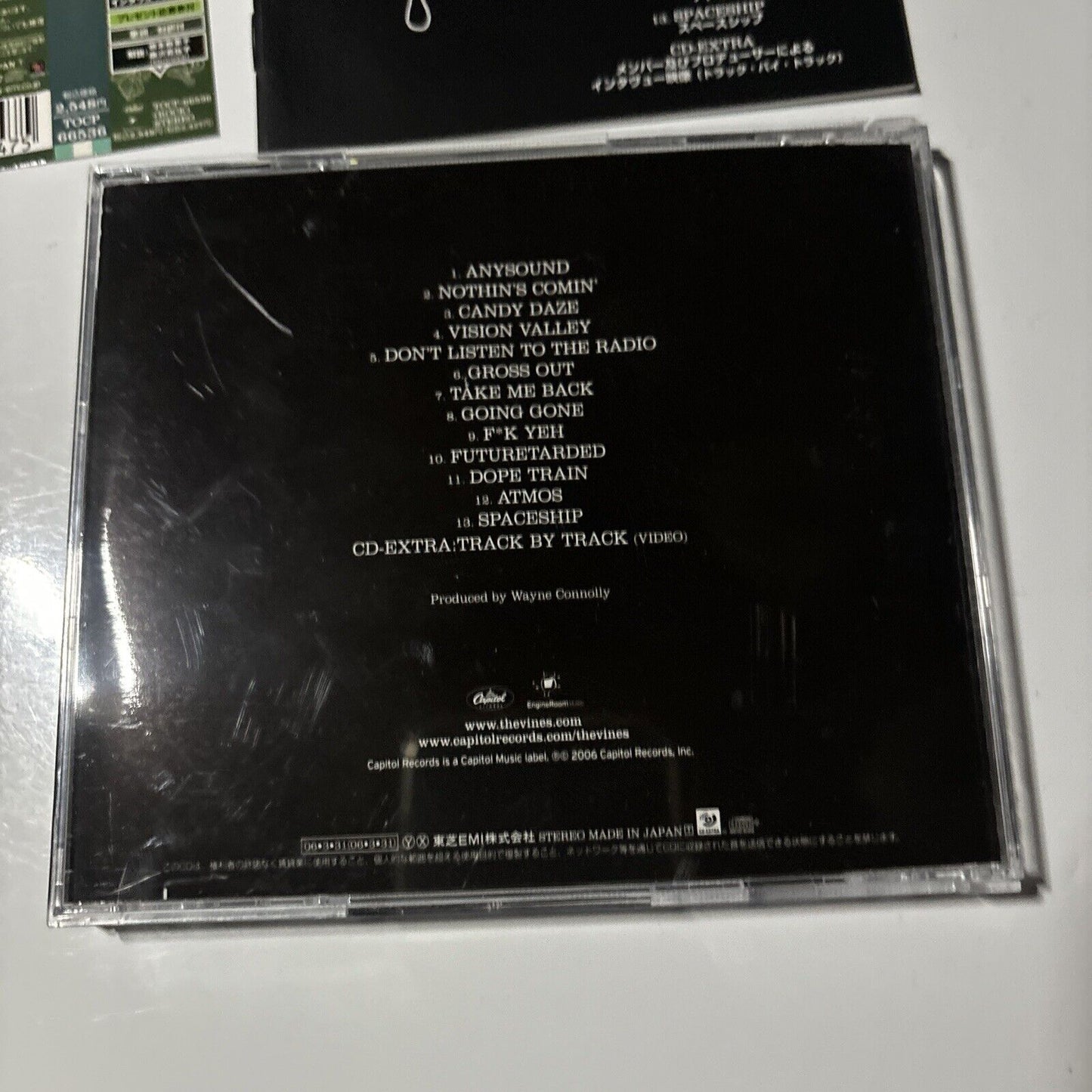 The Vines - Vision Valley (CD, 2006) Japan TOCP-66536 Capitol Records Obi