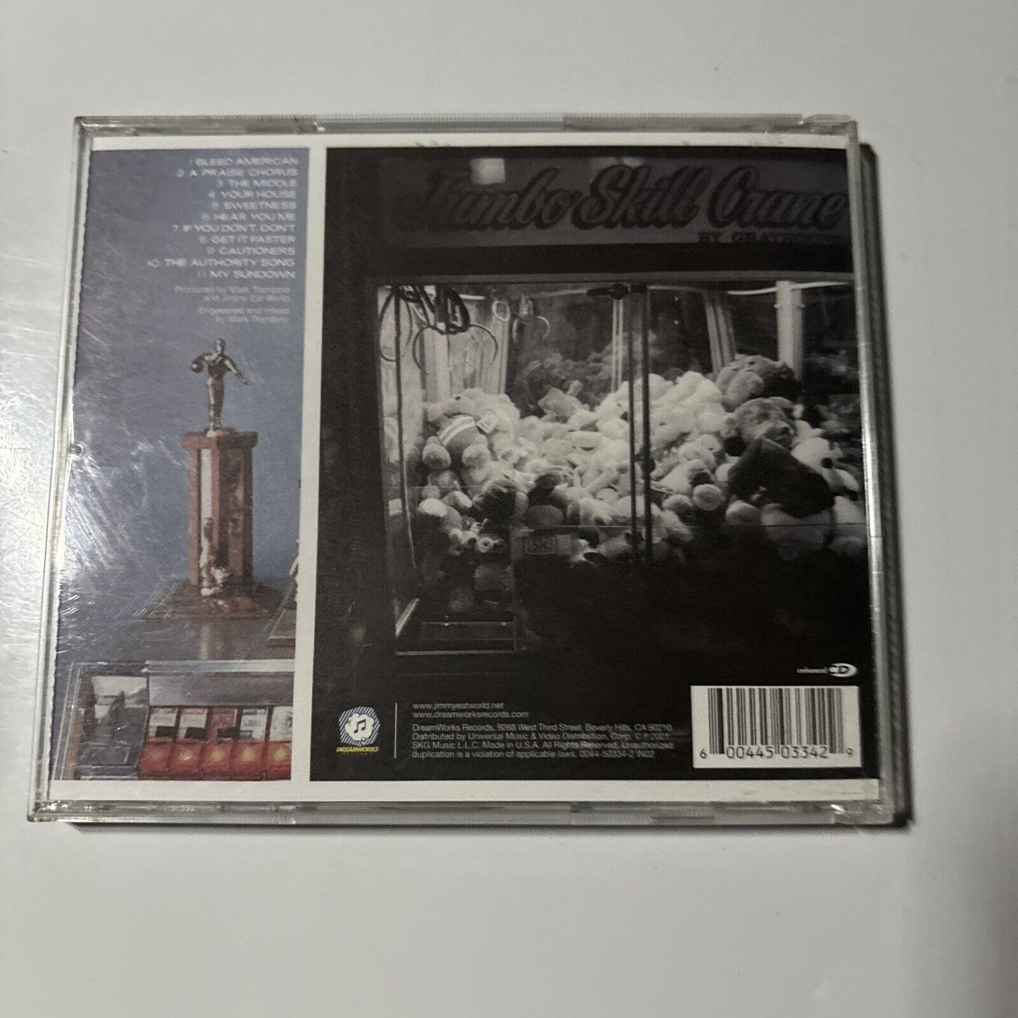 Jimmy Eat World - Jimmy Eat World (CD, 2001)  DreamWorks Records