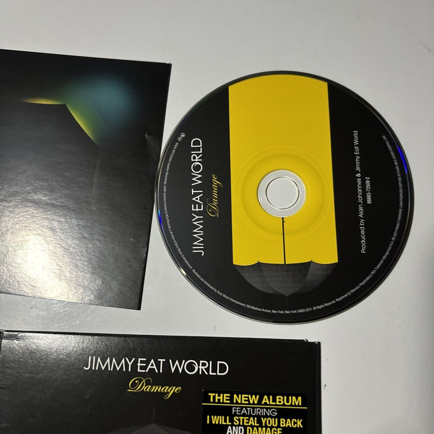 Jimmy Eat World - Damage (CD, 2013) RCA 4646965