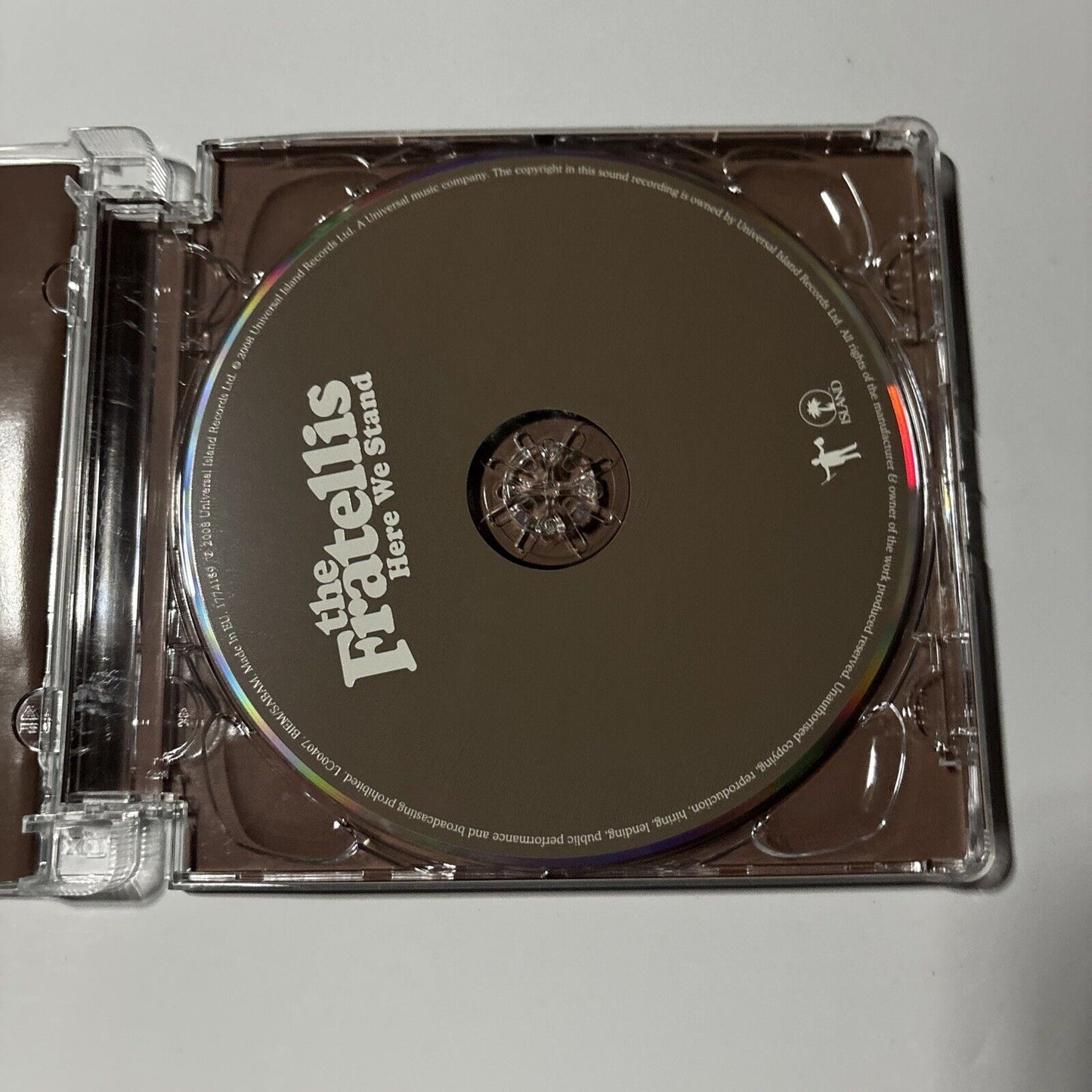 The Fratellis - Here We Stand (CD, 2008) Island Records 1774189