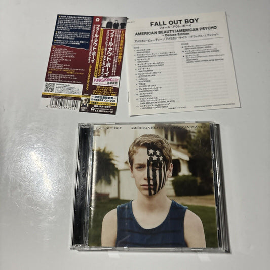 Fall Out Boy - American Beauty / American Psycho (CD DVD, 2015) Japan UICL-9111