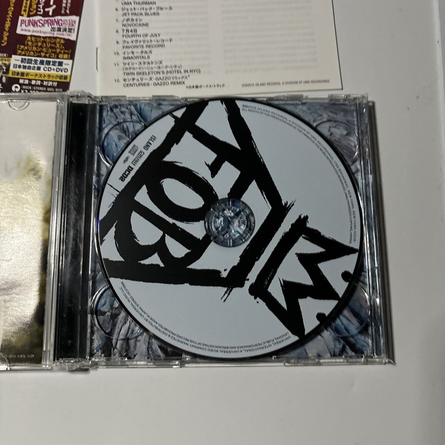 Fall Out Boy - American Beauty / American Psycho (CD DVD, 2015) Japan UICL-9111