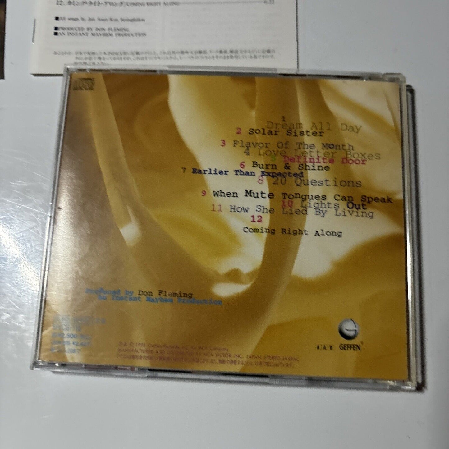 The Posies - Frosting On The Beater (CD, 1993) Japan mvcg-116 Obi