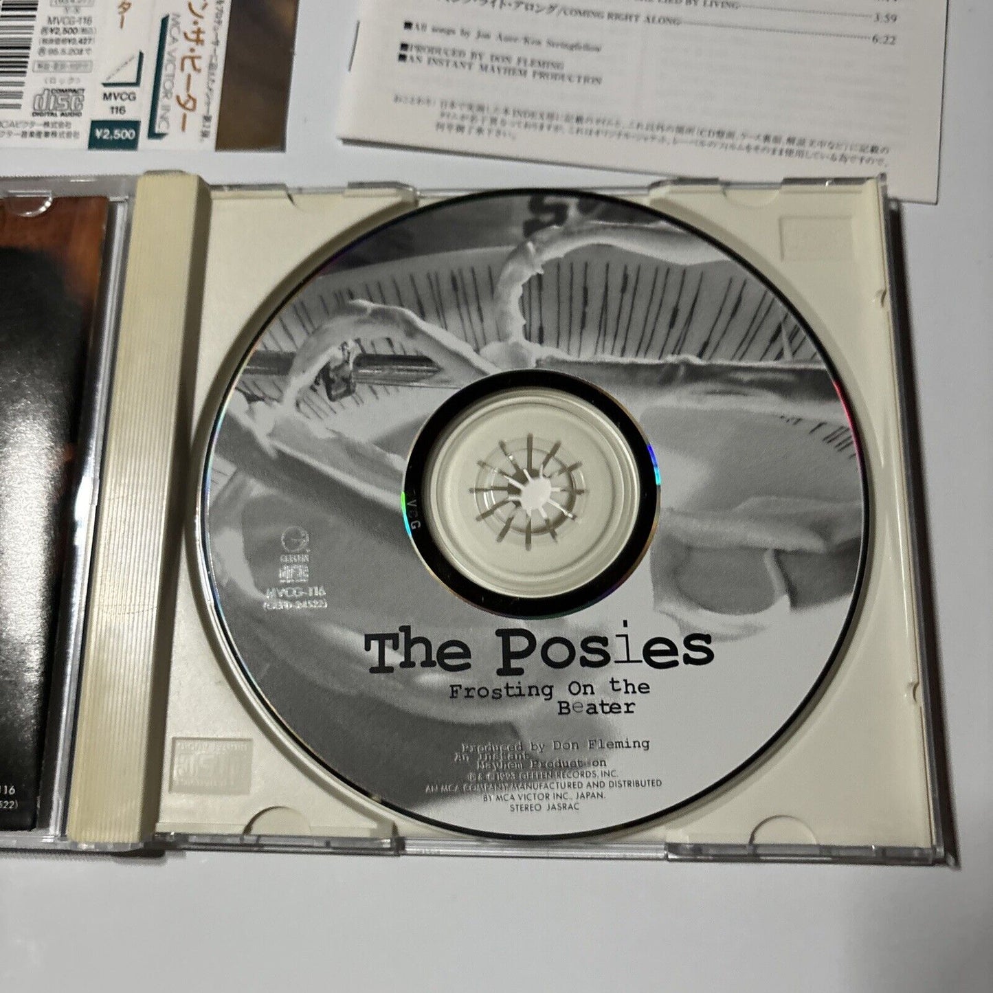 The Posies - Frosting On The Beater (CD, 1993) Japan mvcg-116 Obi