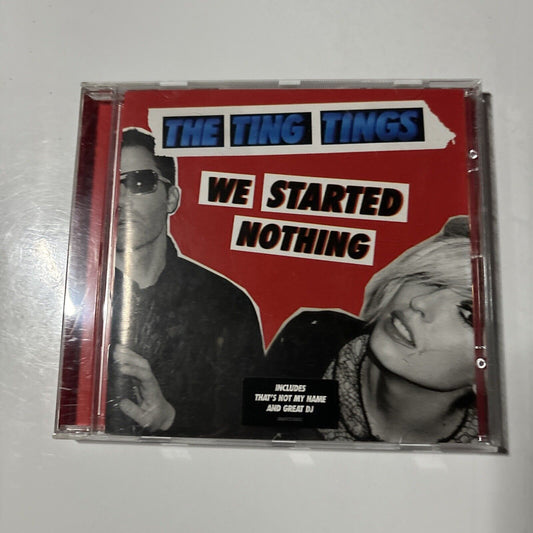 The Ting Tings - We Started Nothing (CD, 2008) Columbia