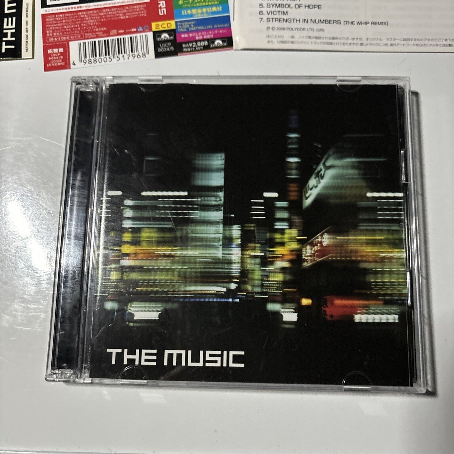 The Music - Strength In Numbers (CD, 2008) Japan UICP-9034/5 Obi
