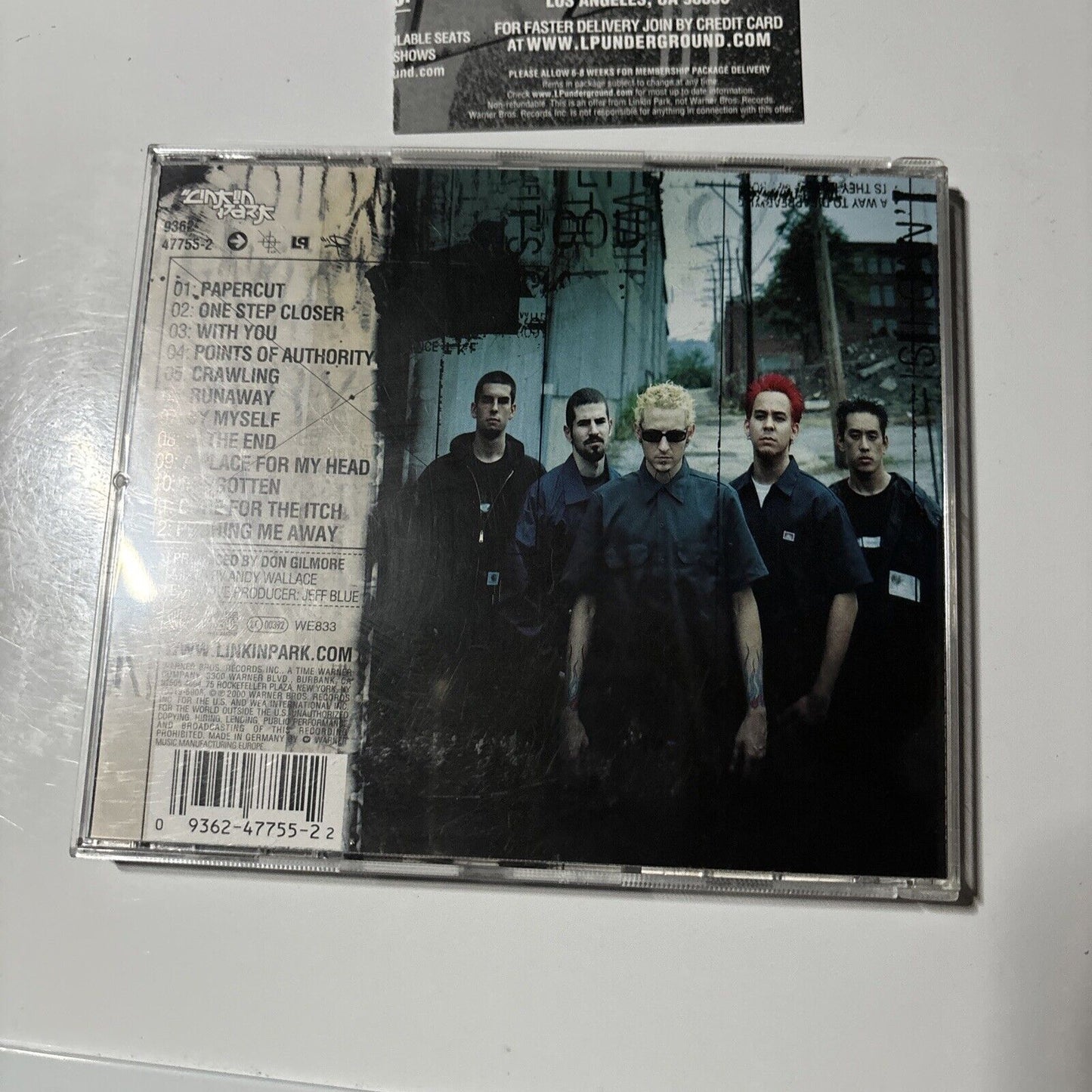 Linkin Park - Hybrid Theory (CD, 2020) Warner Records