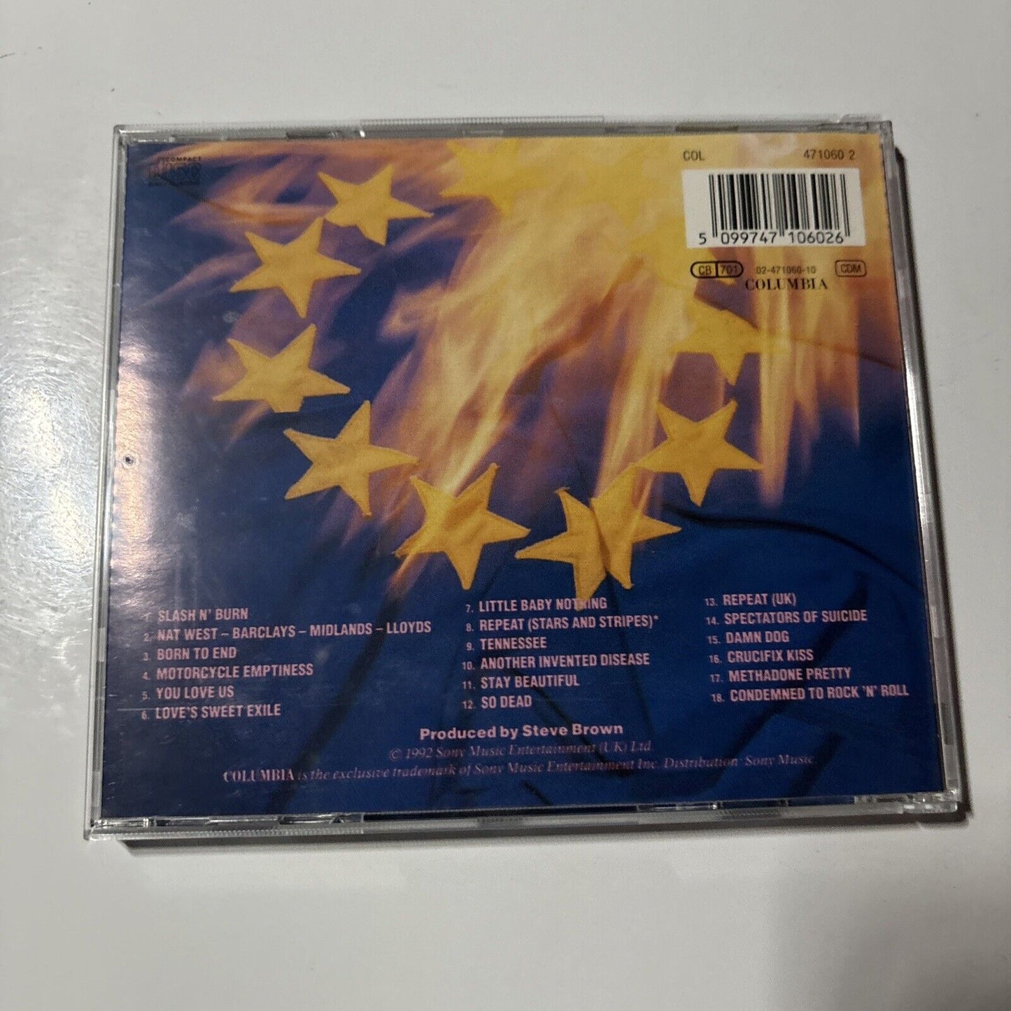 Manic Street Preachers - Generation Terrorists (CD, 1992) Columbia 471060 2