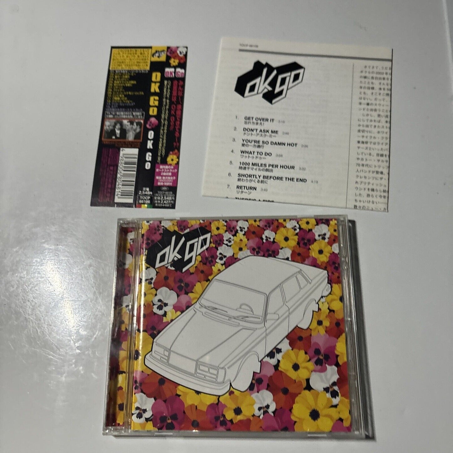 OK Go - OK Go (CD, 2002) Japan TOCP-66106 Obi