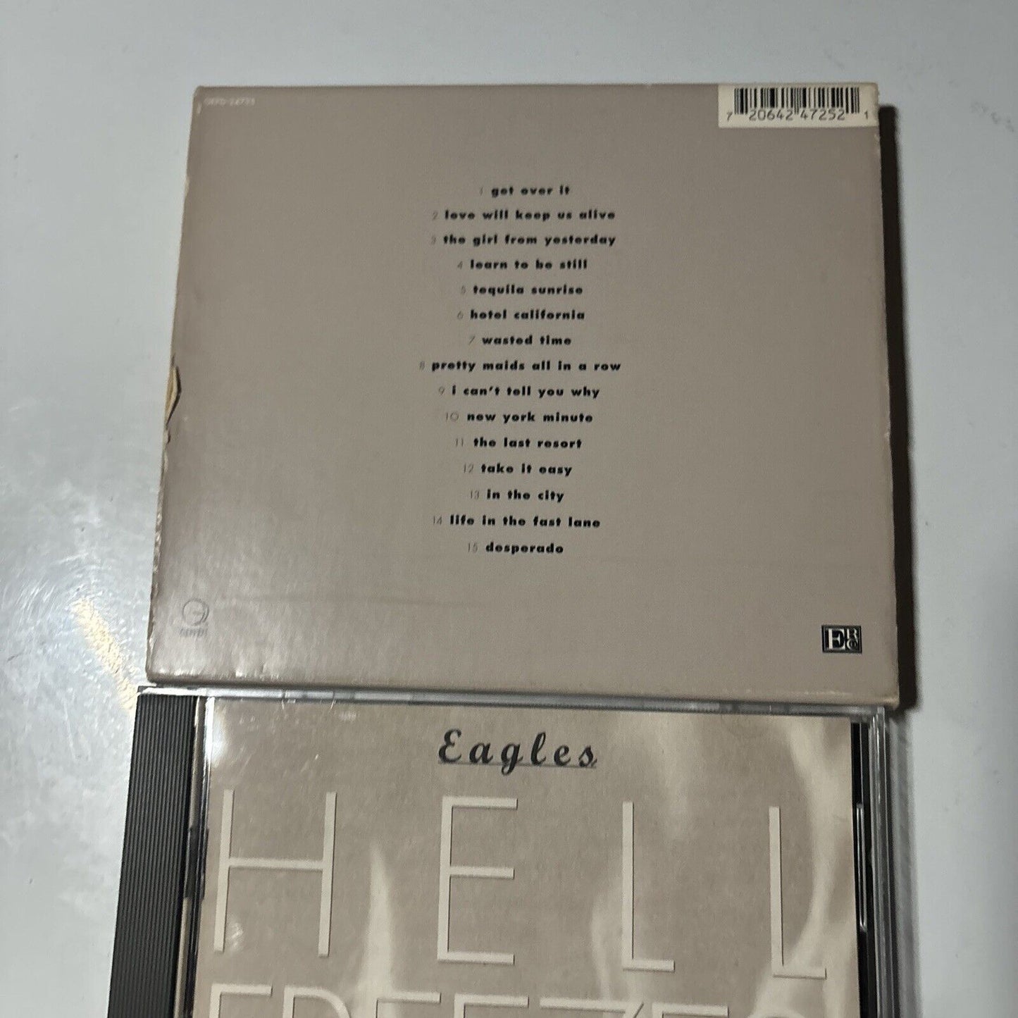 Eagles - Hell Freezes Over (CD, 1994) Geffen Records  GEFD-24725