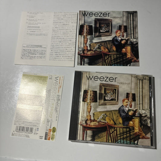 Weezer - Maladroit (CD, 2002) Japan UICF-1007 Obi