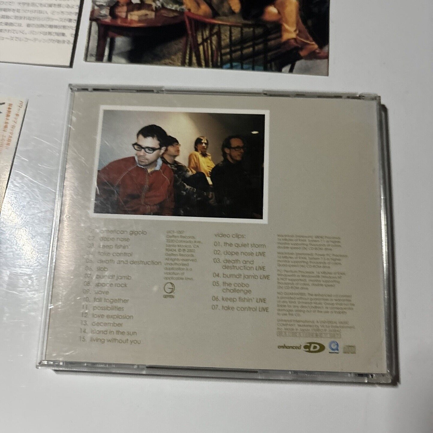 Weezer - Maladroit (CD, 2002) Japan UICF-1007 Obi