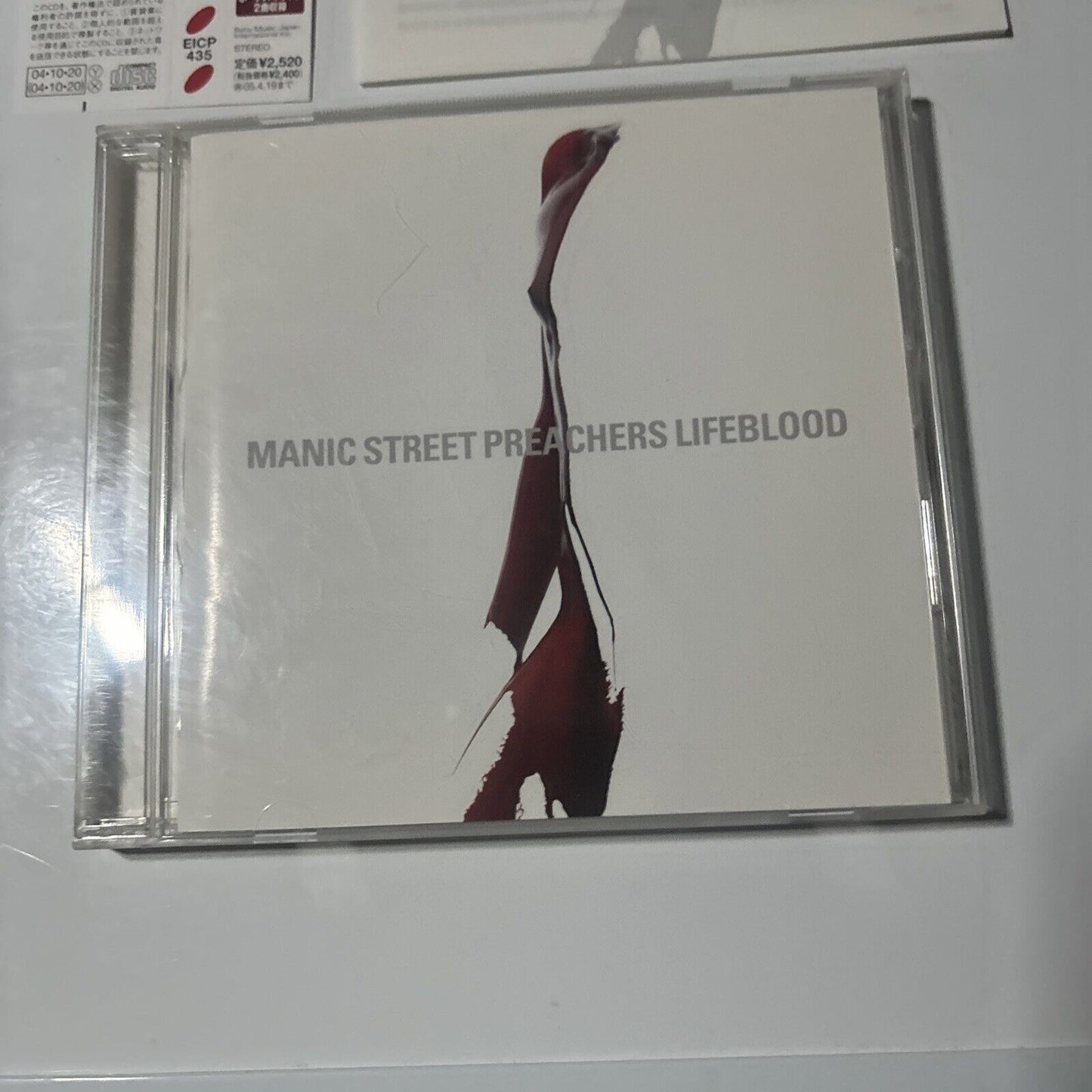 Manic Street Preachers - Lifeblood (CD, 2004) Japan EICP-435 Obi