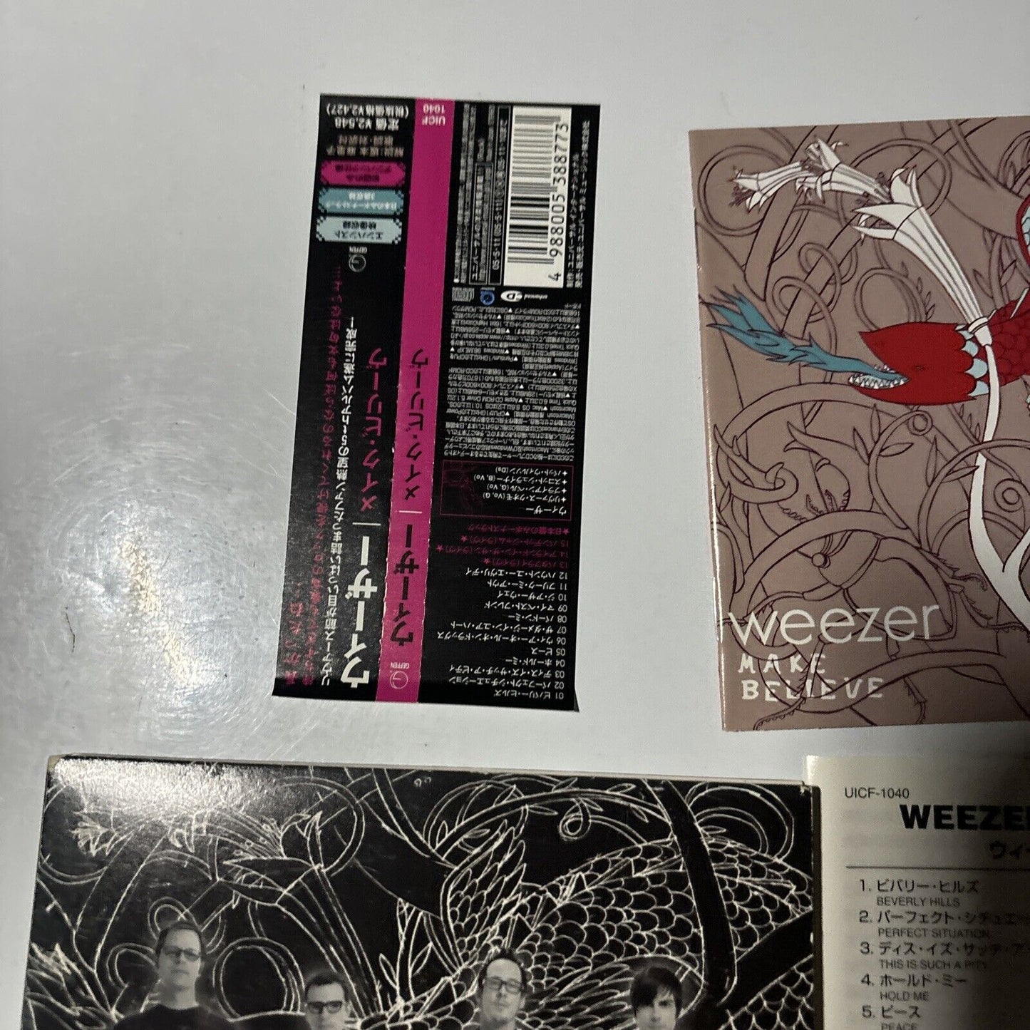 Weezer - Make Believe [Japan Bonus Track] (CD, 2005) Japan UICF-1040 Obi