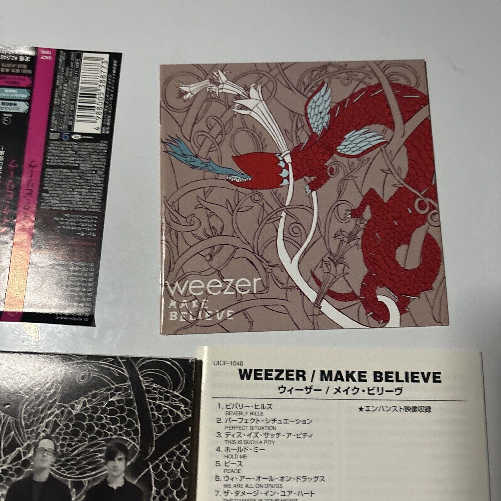 Weezer - Make Believe [Japan Bonus Track] (CD, 2005) Japan UICF