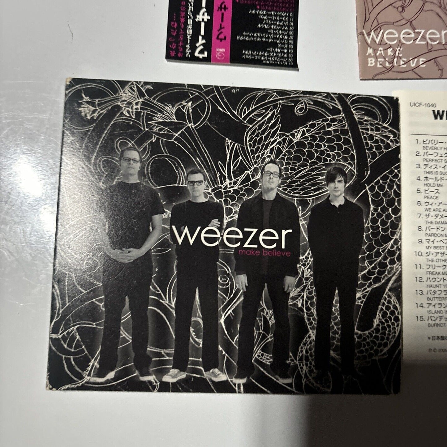 Weezer - Make Believe [Japan Bonus Track] (CD, 2005) Japan UICF-1040 Obi