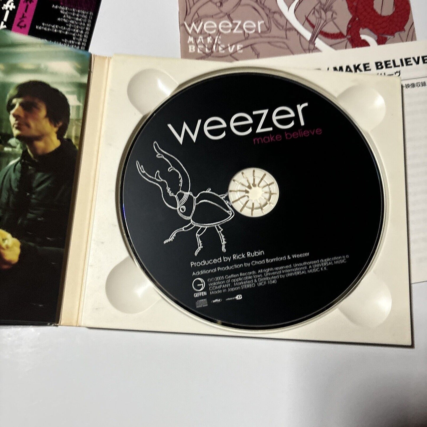 Weezer - Make Believe [Japan Bonus Track] (CD, 2005) Japan UICF-1040 Obi