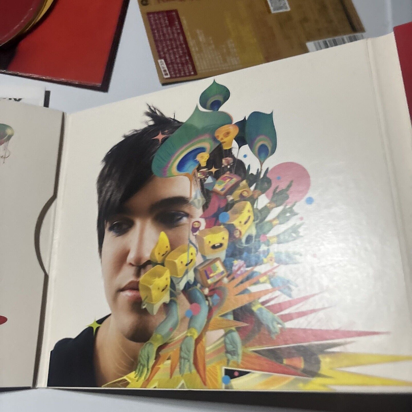 Fall Out Boy - Folie À Deux (CD + DVD, 2008) Japan UICL-9074 Island Records Obi