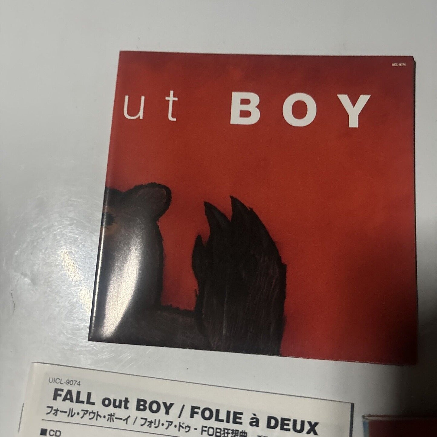 Fall Out Boy - Folie À Deux (CD + DVD, 2008) Japan UICL-9074 Island Records Obi