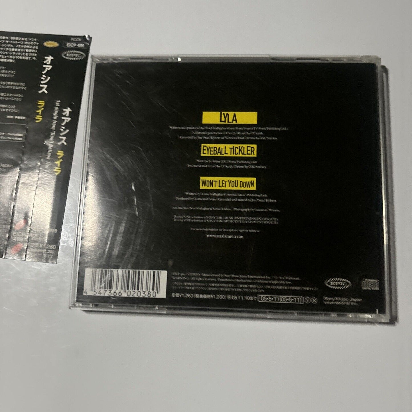 Oasis - Lyla (CD, 2005) Japan EICP-499 Obi