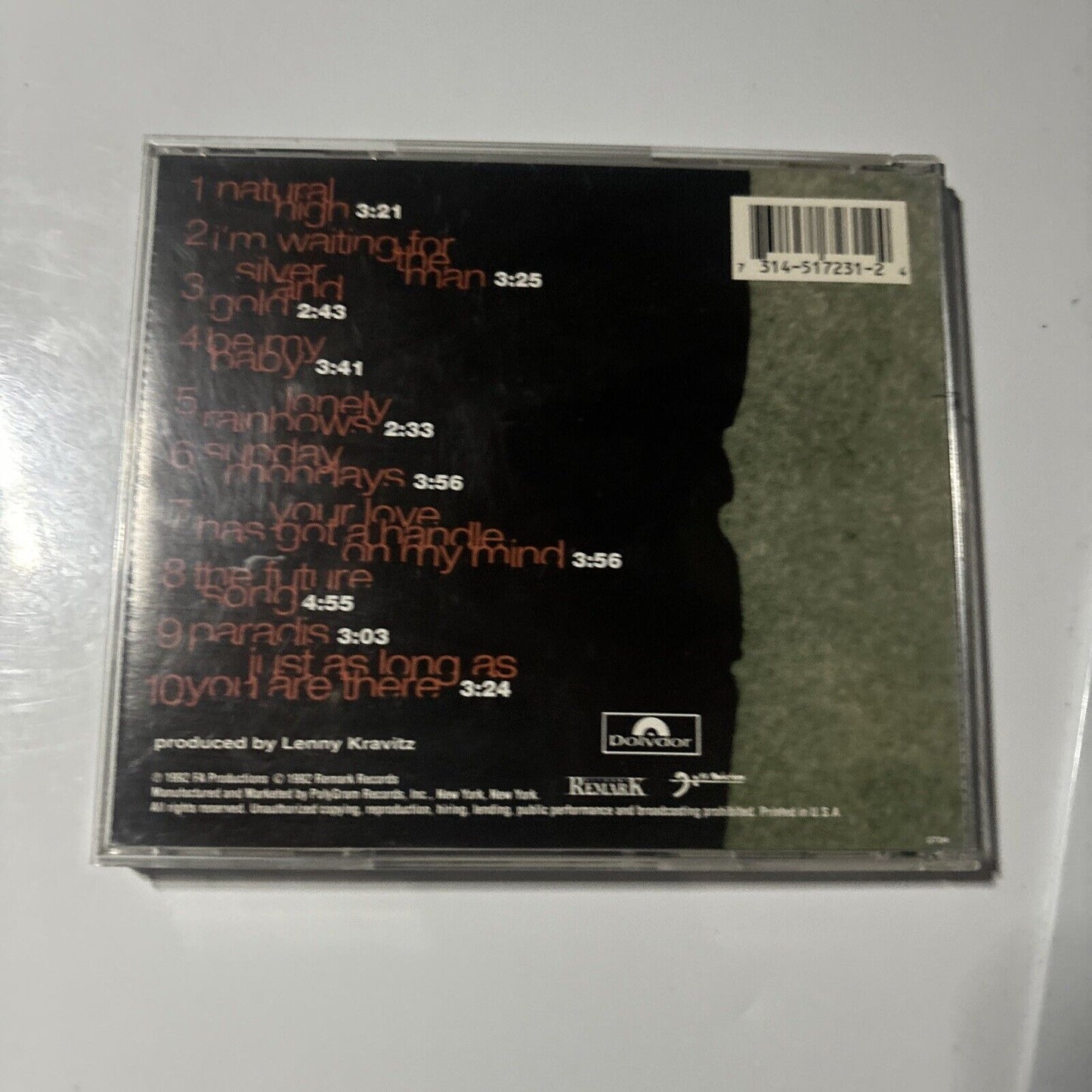 Vanessa Paradis - Vanessa Paradis (CD, 1992) Polydor 499126