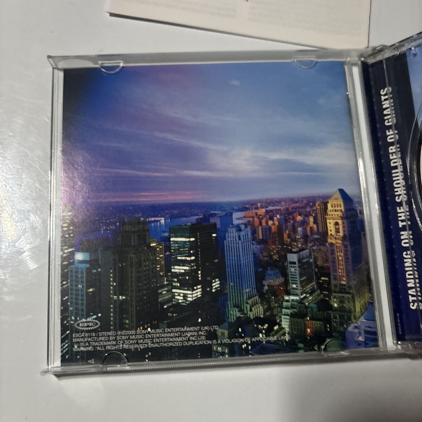 Oasis - Standing On The Shoulder Of Giants (CD, 2000) Japan ESCA-8118