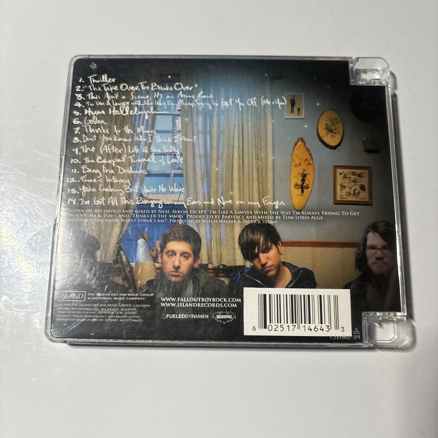 Fall Out Boy - Infinity On High (CD, 2007) Island Records