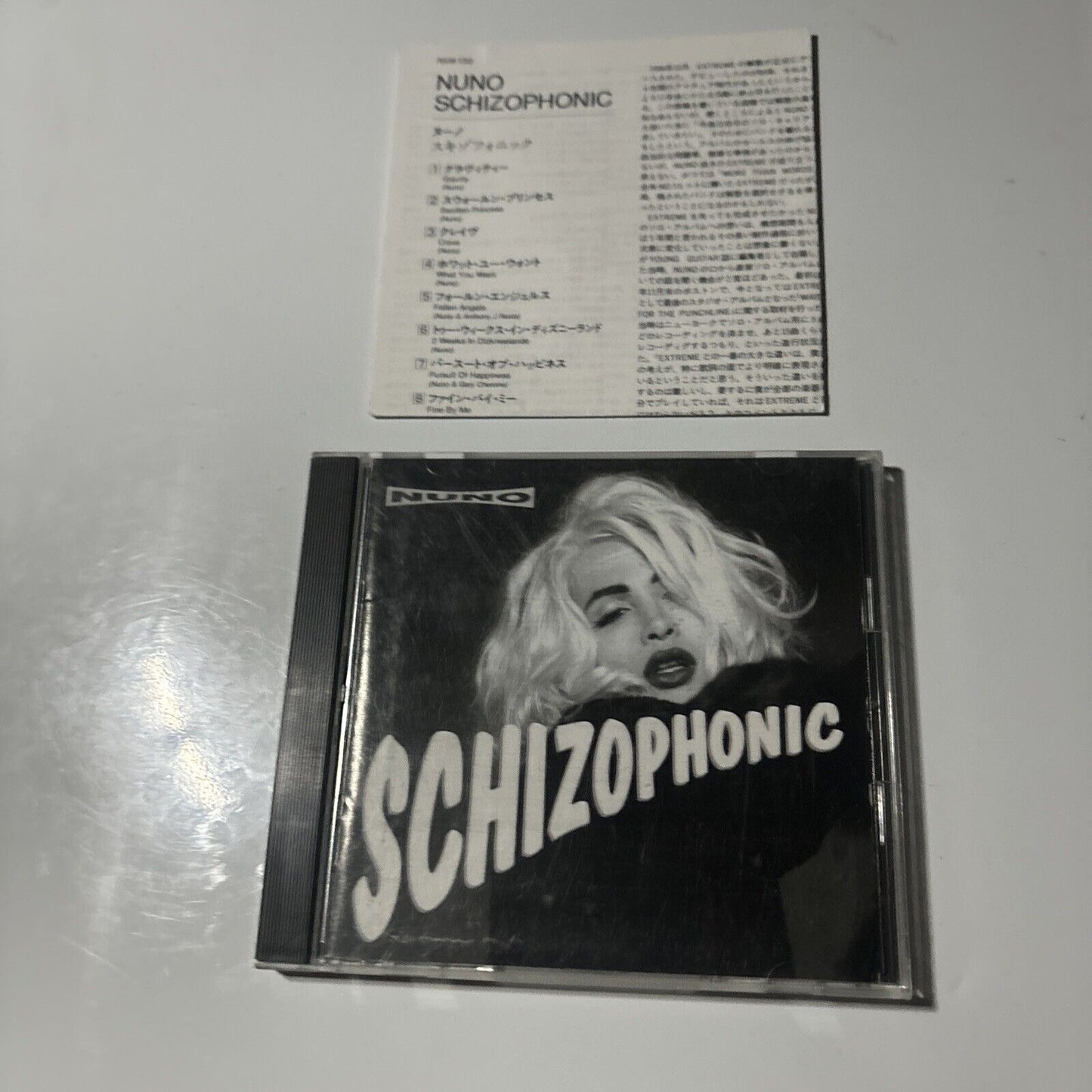 Nuno Bettencourt - Schizophonic (CD, 1997) Japan POCM-1202 A&M Records