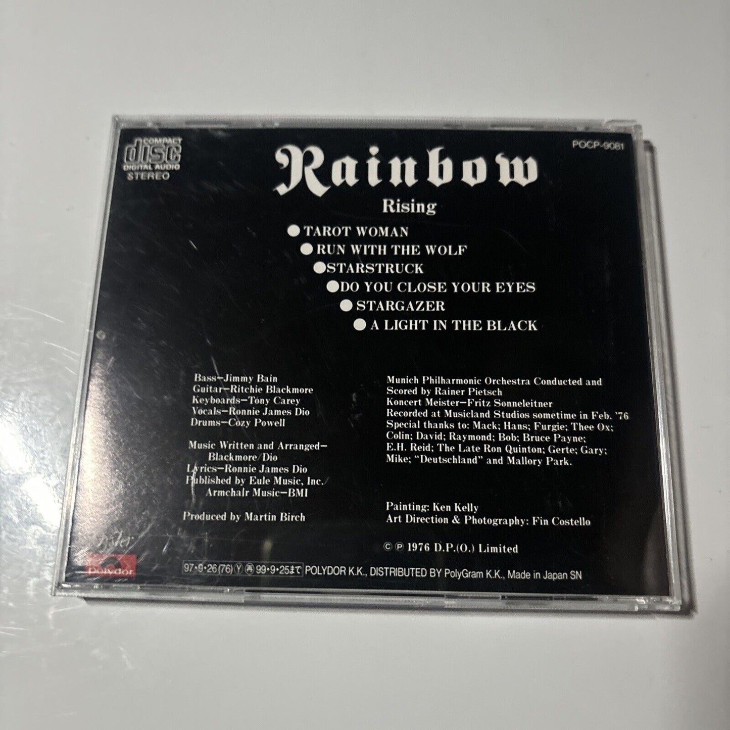 Rainbow - Rising (CD, 1997) Japan Pocp-9081