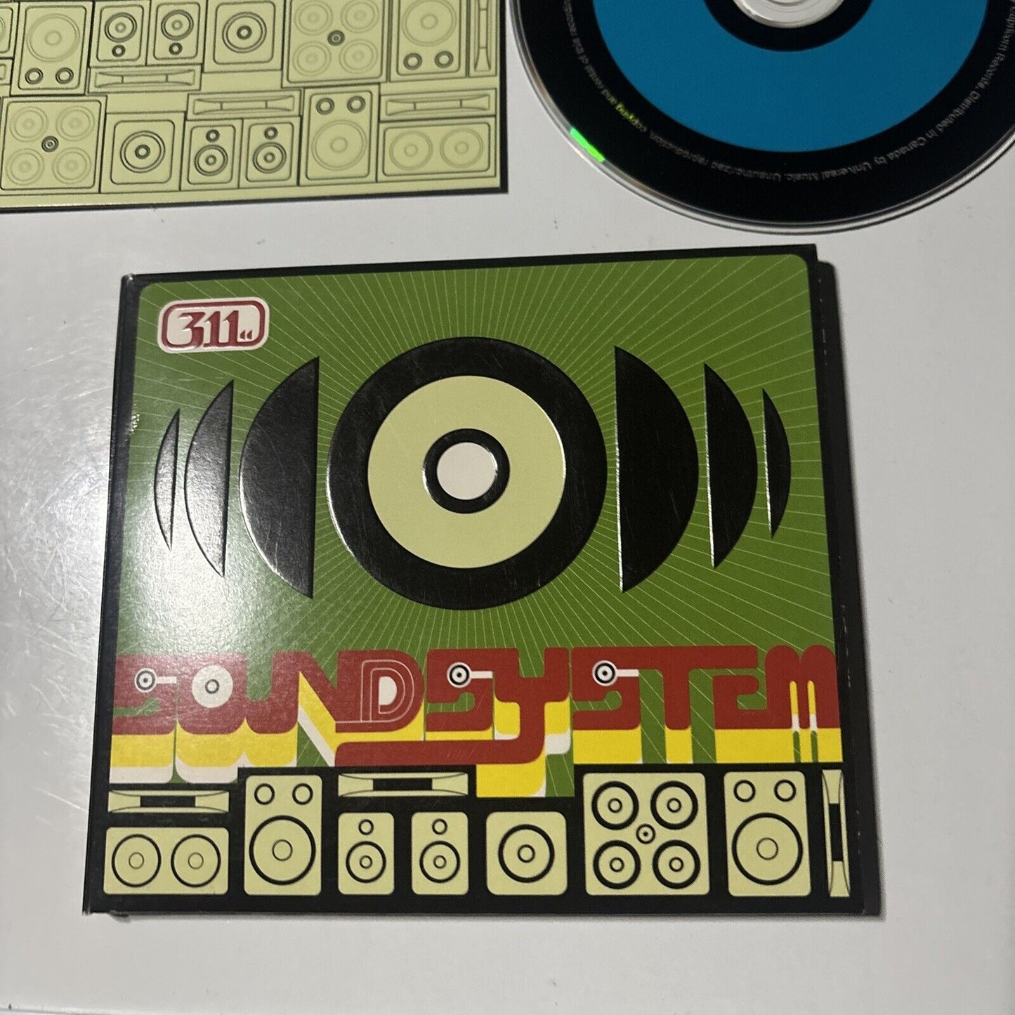 311 - Soundsystem (CD, 1999) USA Capricorn Records CPN 1620