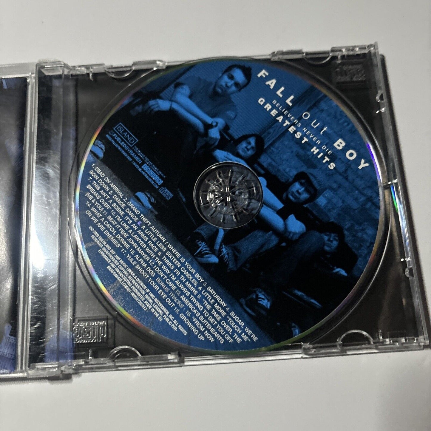 Fall Out Boy - Believers Never Die: the Greatest Hits (CD, 2009) Island Records