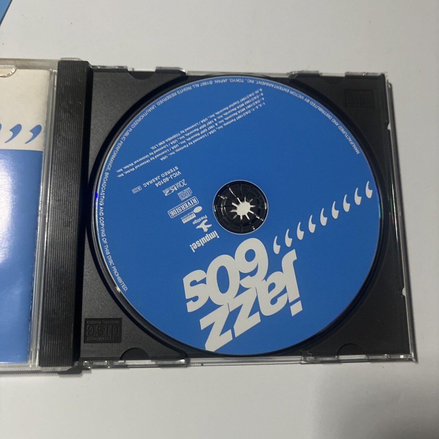 Various Artists - Jazz 60's (CD, 1997) Japan vicj-60104