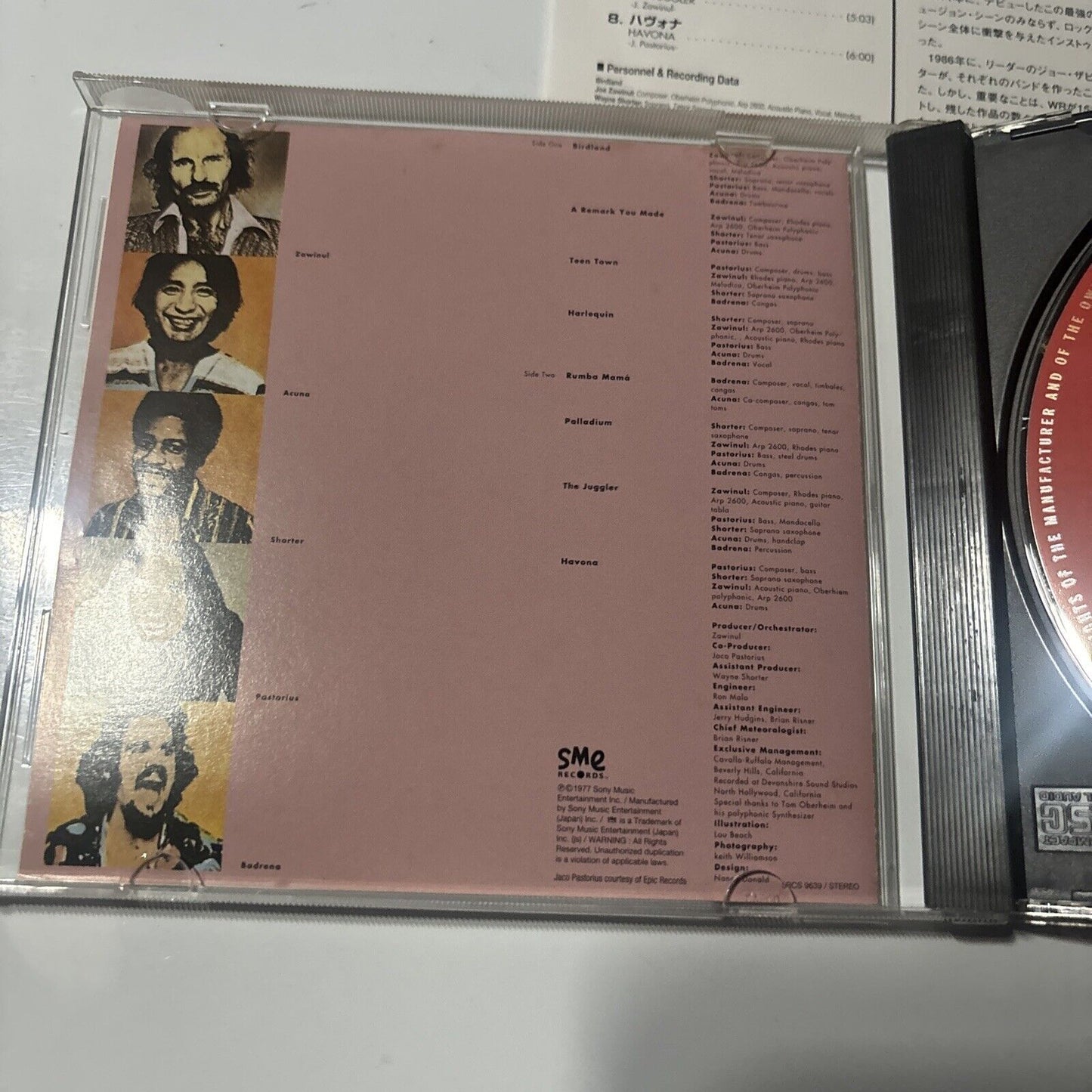 Weather Report - Heavy Weather (CD, 2000) Japan SRCs-9639