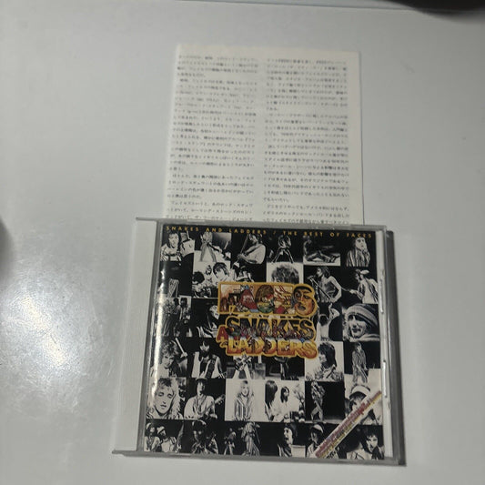 Faces - Snakes And Ladders / The Best Of Faces (CD, 1998) Japan wpcr-1928