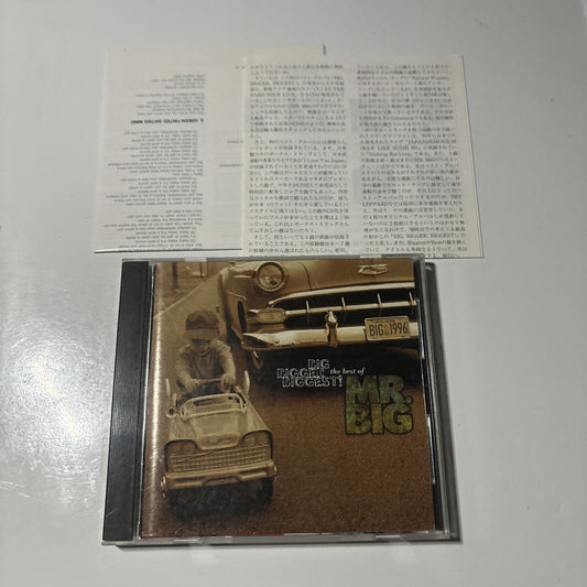 Mr. Big - Big, Bigger, Biggest: The Best Of Mr. Big (CD, 1996)  Japan amcy-2020