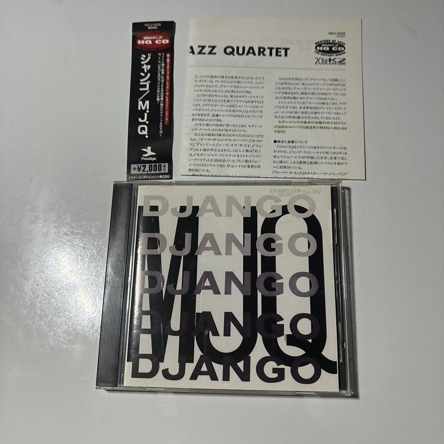 MJQ - Django (CD, HQCD, 2005) Japan vicj-2026