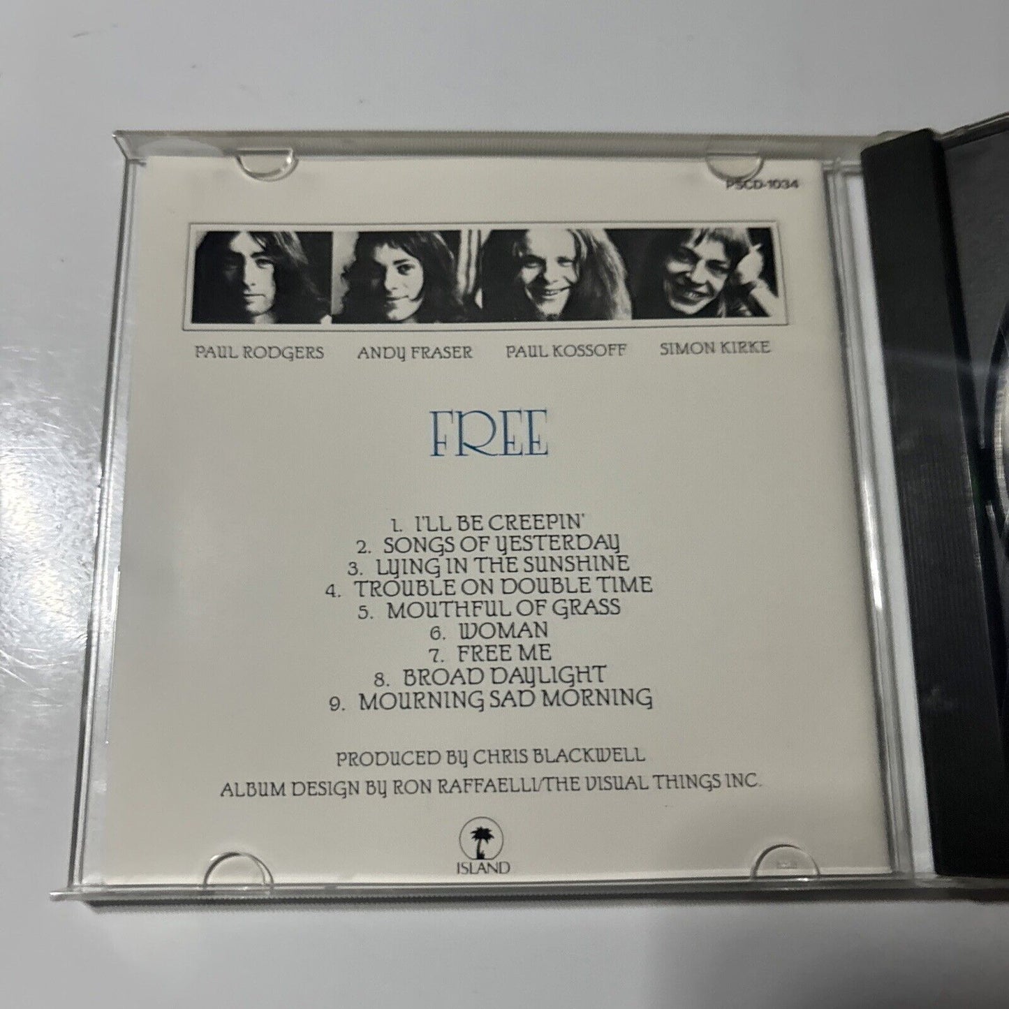 Free - Free (CD, 1990) Japan PSCD-1034 Island Records