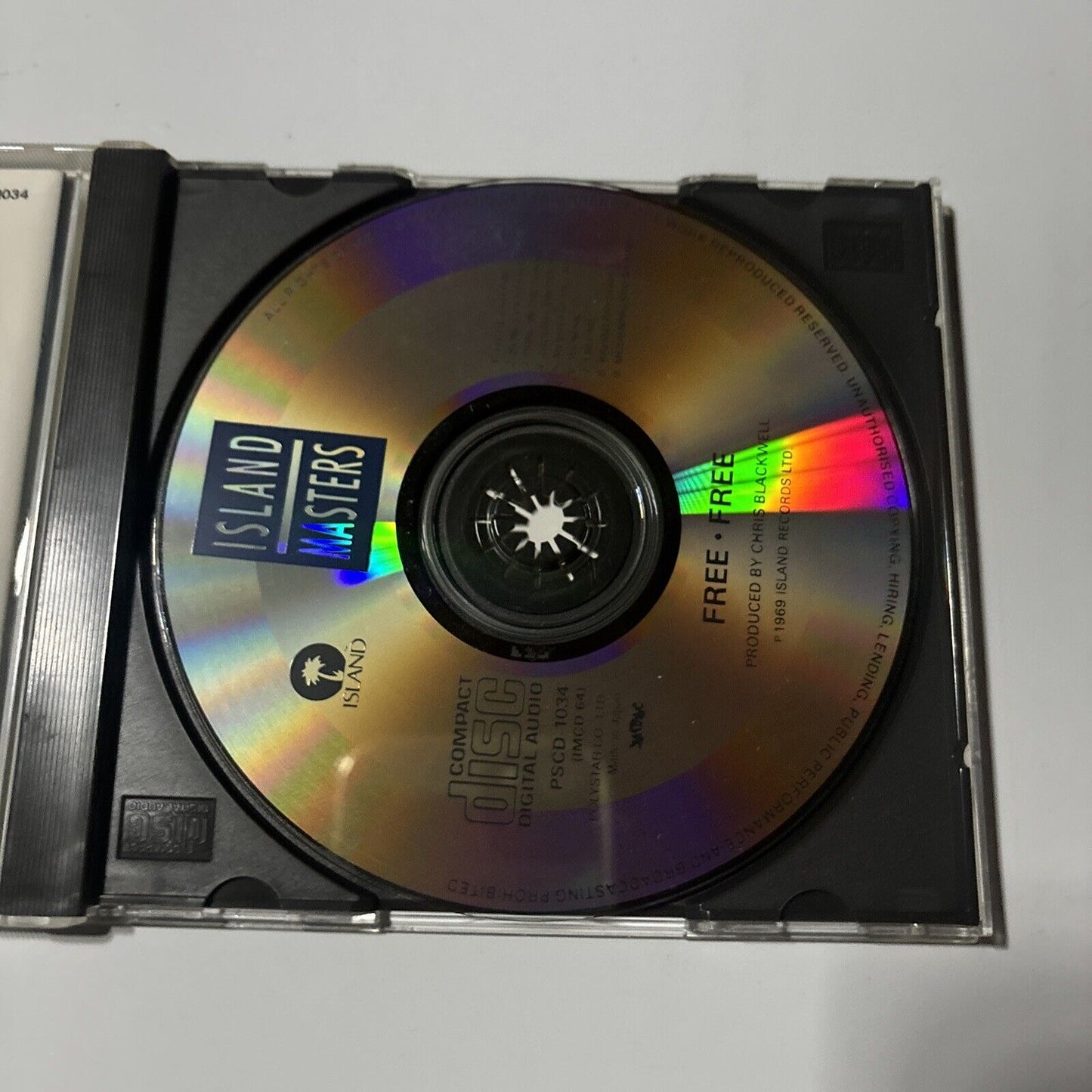 Free - Free (CD, 1990) Japan PSCD-1034 Island Records