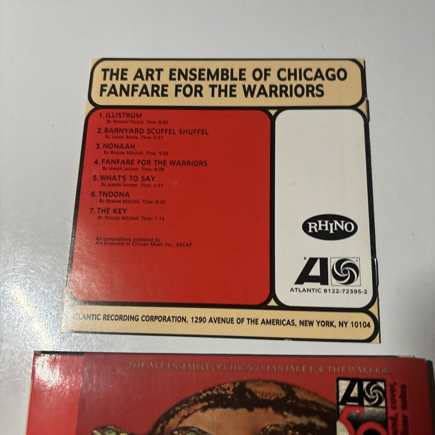 Art Ensemble Of Chicago - Fanfare For The Warriors (CD, 1998) Atlantic 1381767