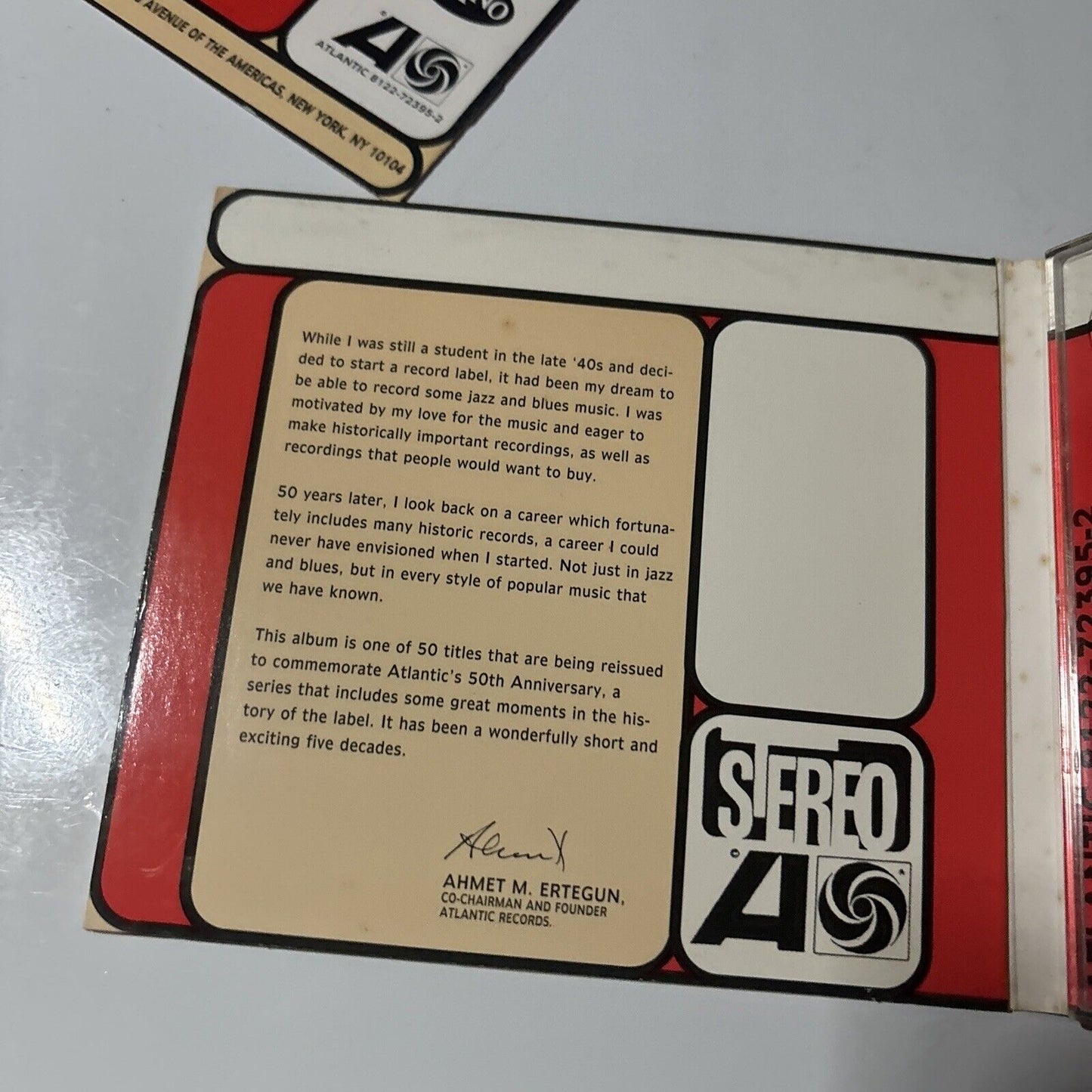 Art Ensemble Of Chicago - Fanfare For The Warriors (CD, 1998) Atlantic 1381767