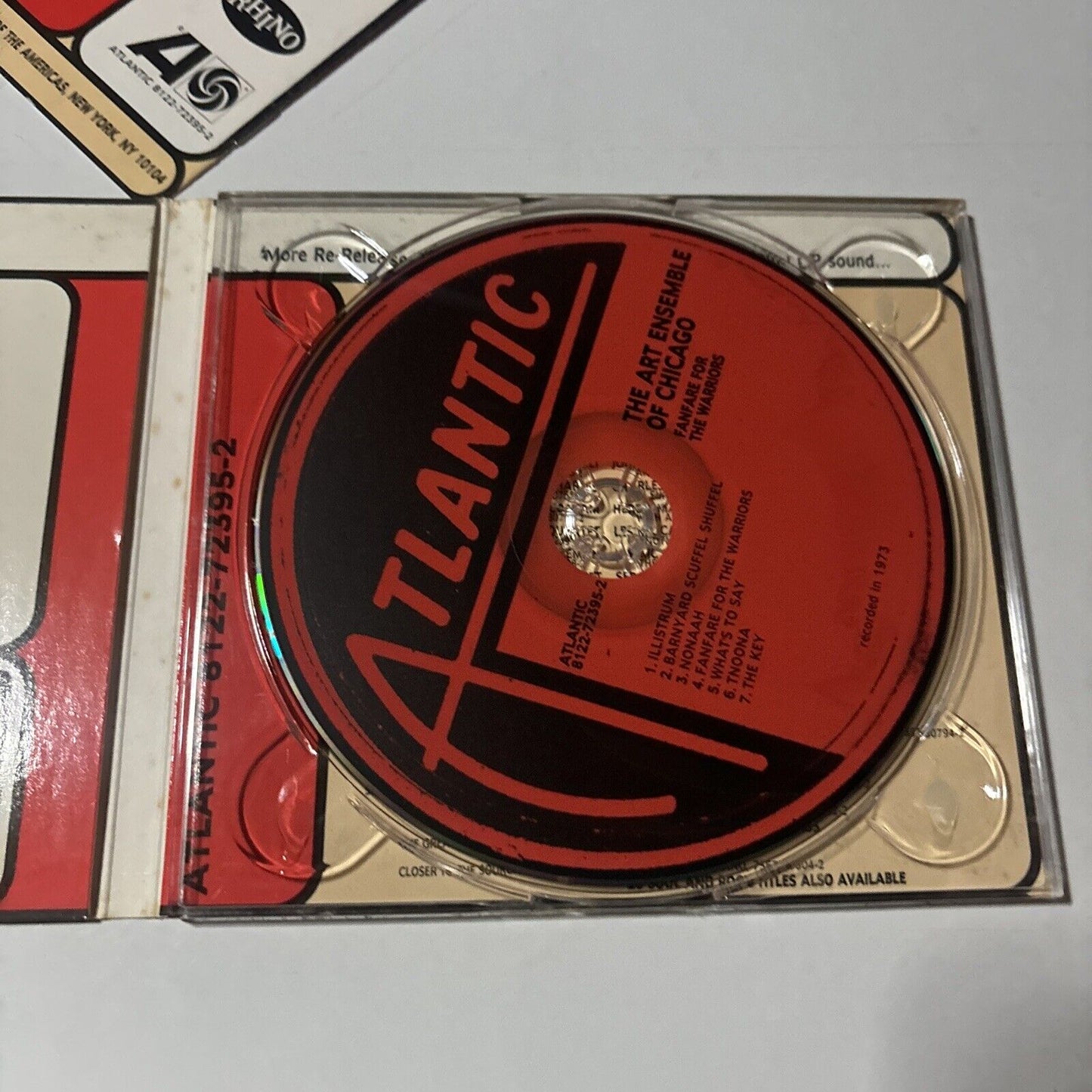 Art Ensemble Of Chicago - Fanfare For The Warriors (CD, 1998) Atlantic 1381767