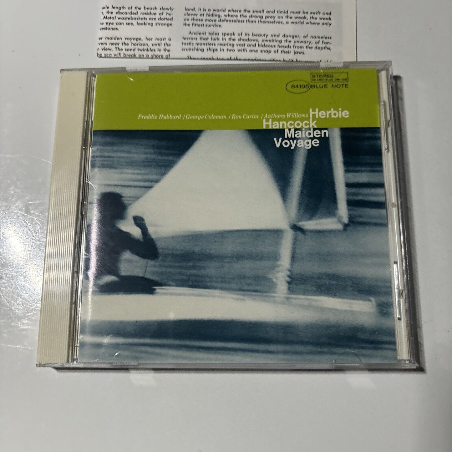 Herbie Hancock - Maiden Voyage (CD, 1995) Japan TOCJ-4195