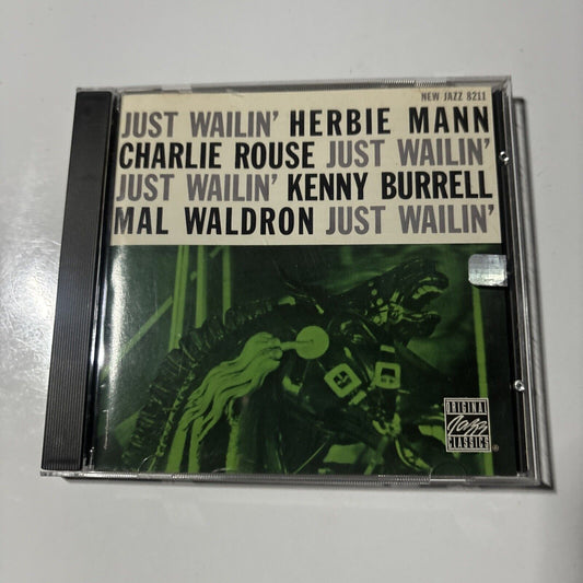 Herbie Mann, Charlie Rouse, Kenny Burrell, Mal Waldron - Just Wailin' (CD, 1996)