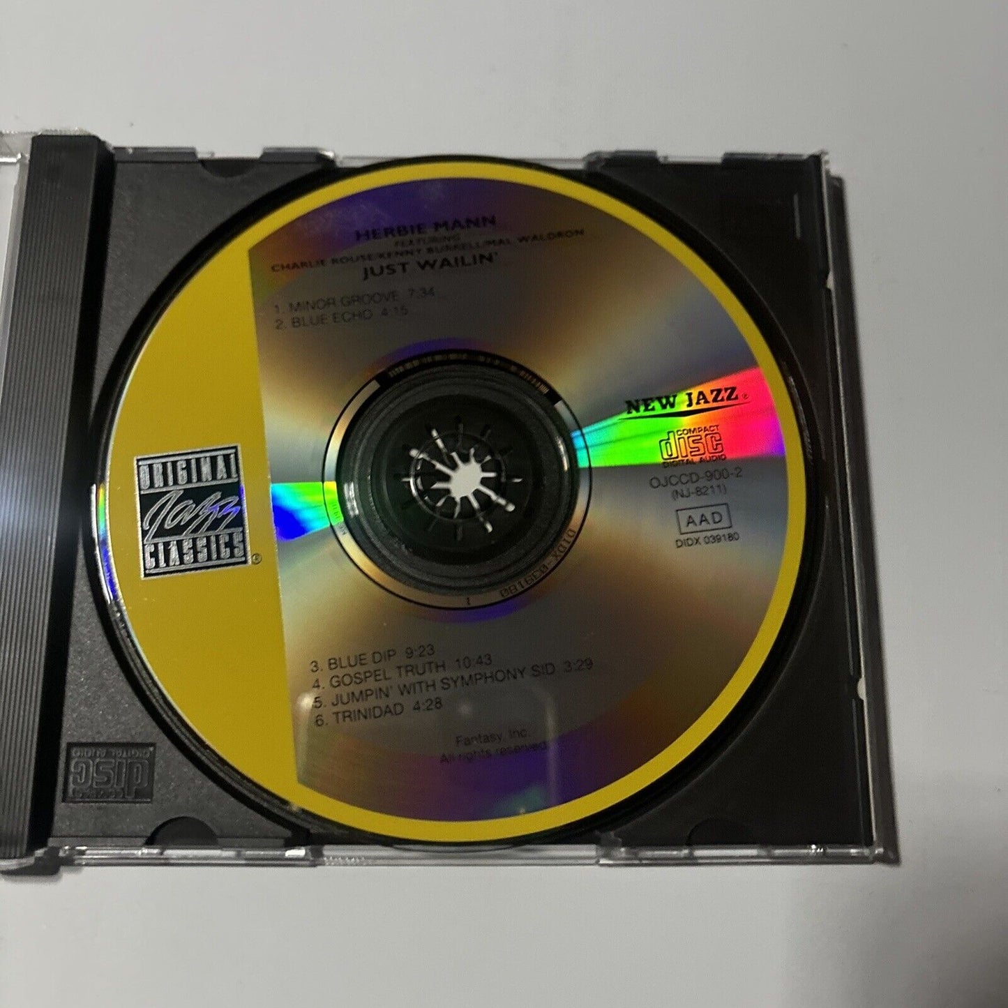 Herbie Mann, Charlie Rouse, Kenny Burrell, Mal Waldron - Just Wailin' (CD, 1996)