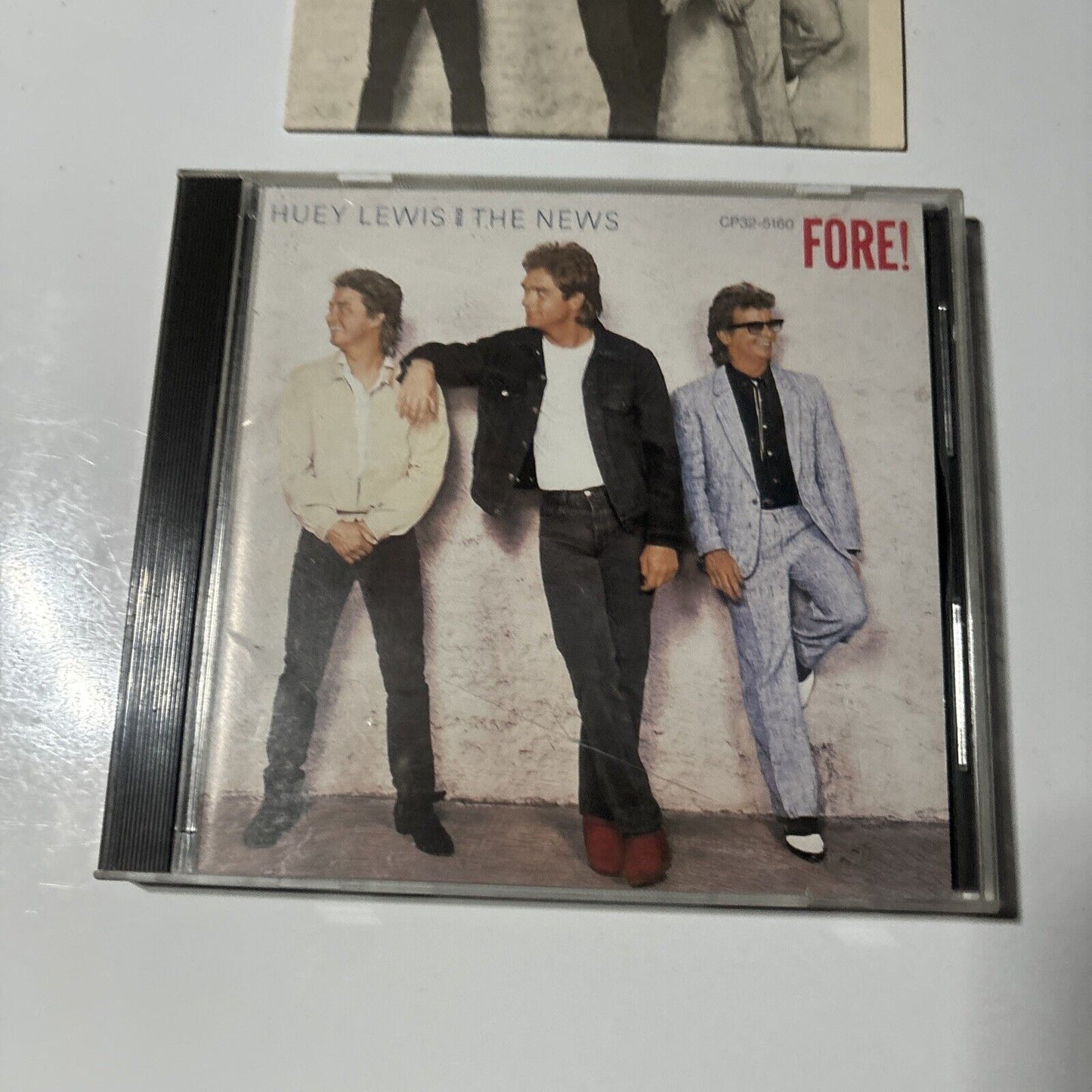 Huey Lewis And The News - Fore!  [Japan Bonus Track] (CD, 1986) Japan CP32-5160