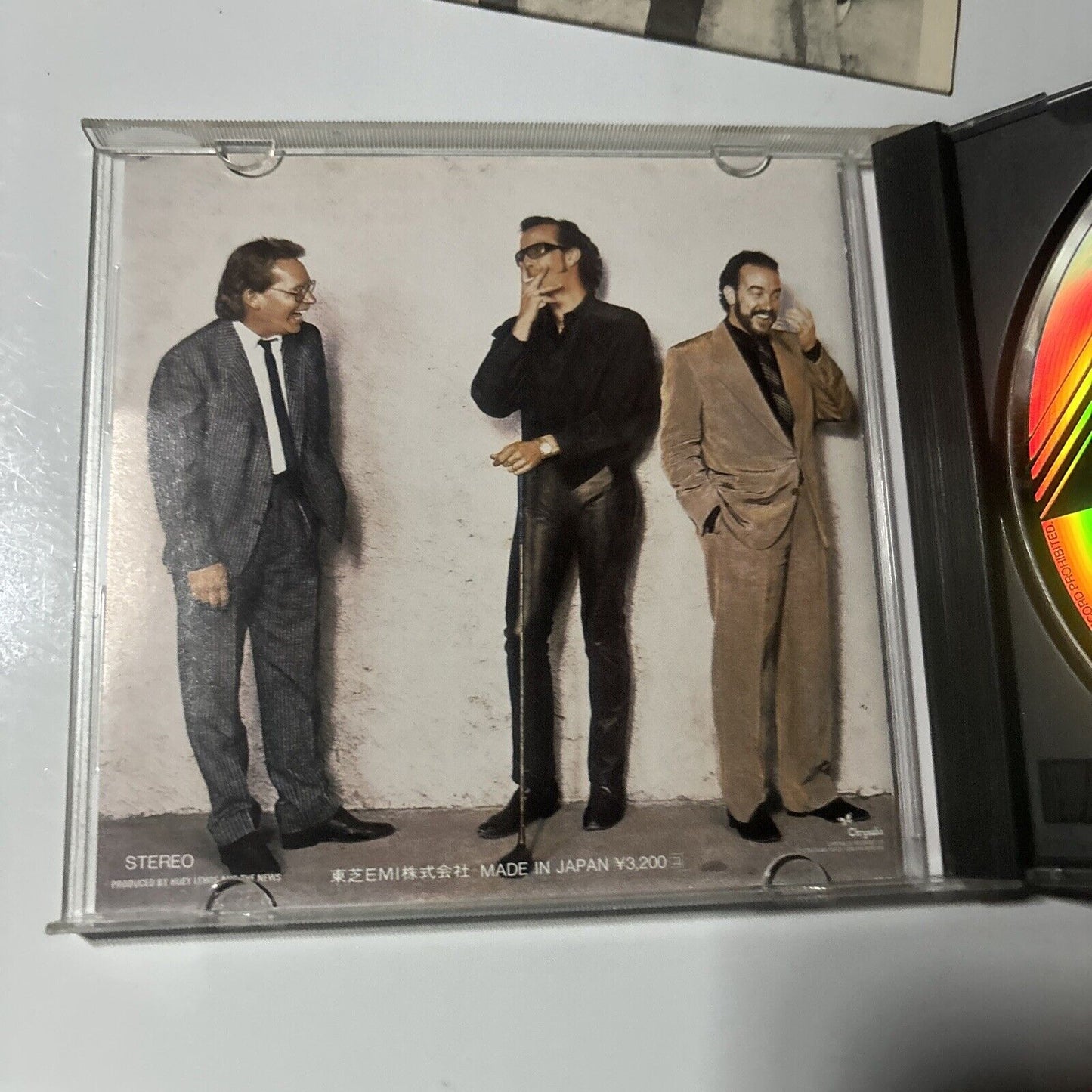 Huey Lewis And The News - Fore!  [Japan Bonus Track] (CD, 1986) Japan CP32-5160