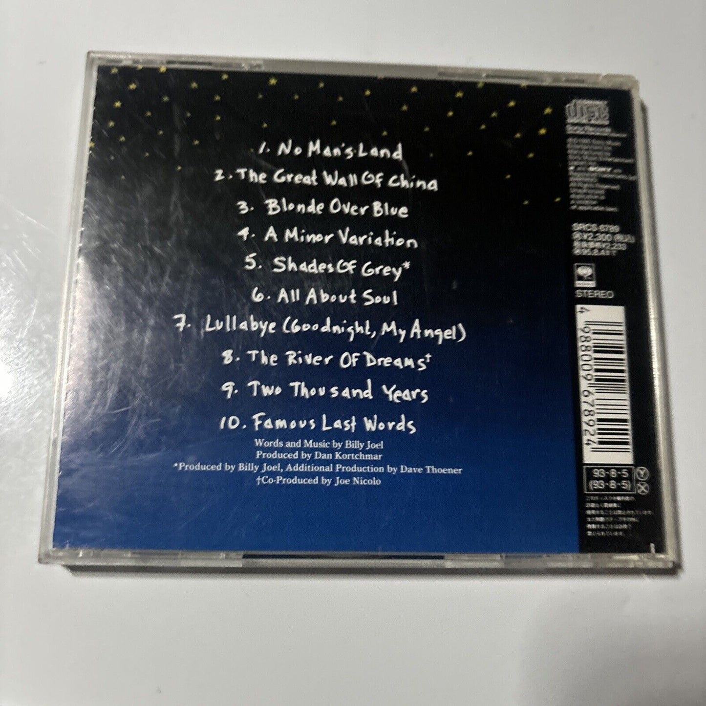 Billy Joel - River Of Dreams (CD, 1993) Japan & srcs-6789